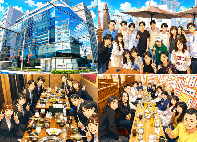 ノンアルチームのノリの良さが特徴♪部署を越えて自然につながれる大阪支店です。公式サイトは→ https://fellows2008.co.jp