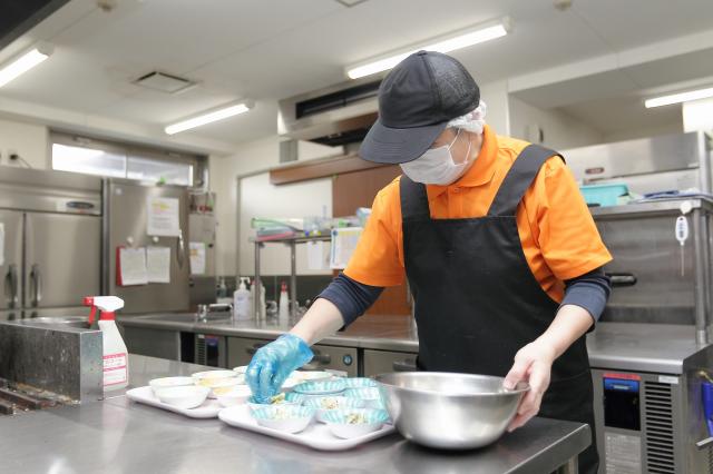 美味しい食事付き！食費も節約できます♪