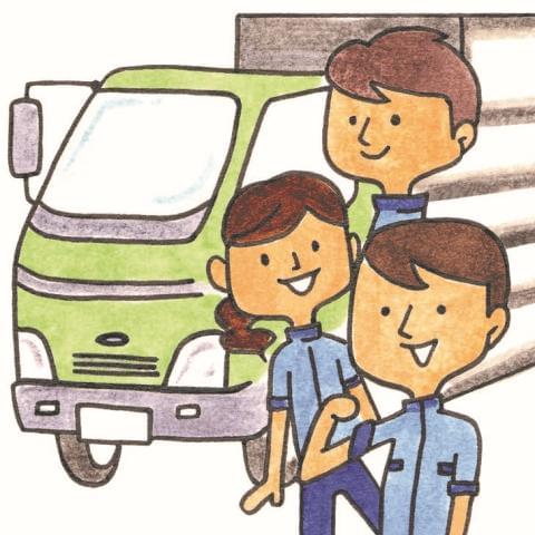 配送のお仕事です