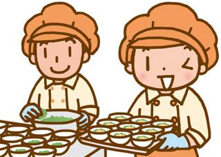 《安堵町》時短◆給食の調理補助や配膳、食器洗浄のお仕事です！◆未経験OK！勤務開始日応相談給食調理、配膳、洗浄スタッフ