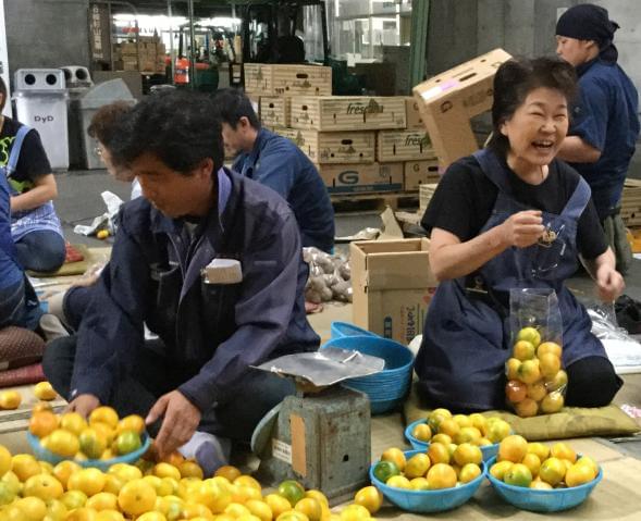 市場はいつも活気と熱気にあふれ、毎日充実した気持ちで働けます!