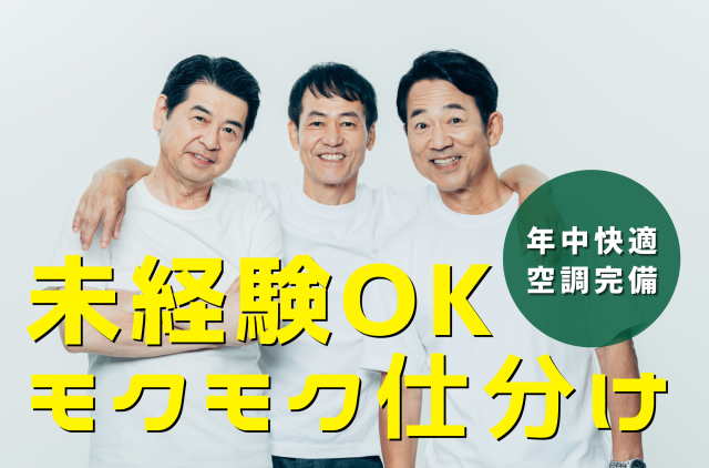 【月収30万】＼かんたん金券仕分け／月の半分がお休みでもがっつり稼げる♪＼【夜勤】かんたん仕分け作業／
男女活躍×未経験歓迎◎