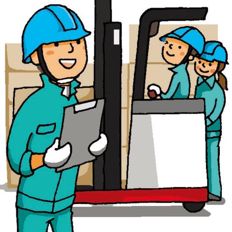 フォークリフトの経験者を大歓迎！
丁寧に指導するので、経験が浅い方も安心してご応募ください。