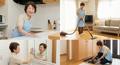 家事スキルが活かせます！
「Wワークでスタートして、いつの間にかこっちが本業になっていた」という方も◎