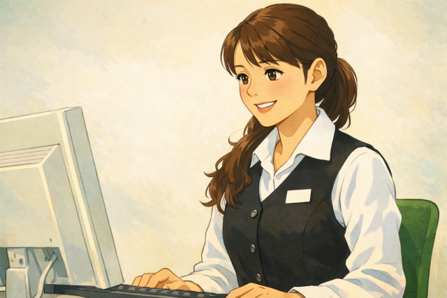 時給は高めの1,550円〜。
月〜金のレギュラーワークで、安定した収入を得られます。