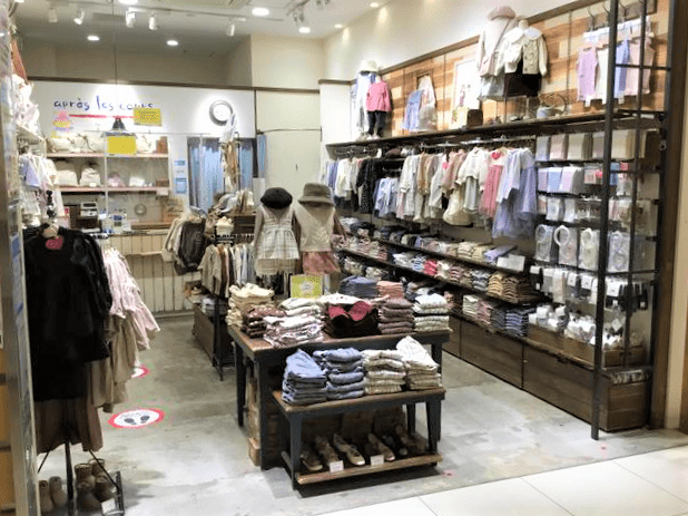 Apres Les Cours ラゾーナ川崎のアルバイト パート情報 イーアイデム 川崎市幸区のアパレル販売求人情報 Id