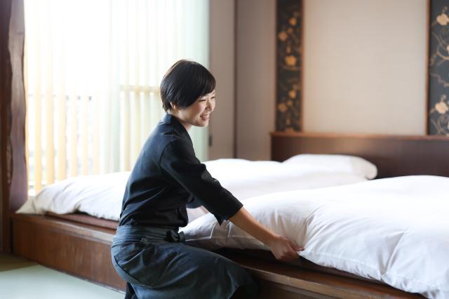 館山市に構える当社の宿泊施設は、某旅行口コミサイトで高い評価を受けるなど、顧客満足を常に意識した店舗作りに力を入れています。