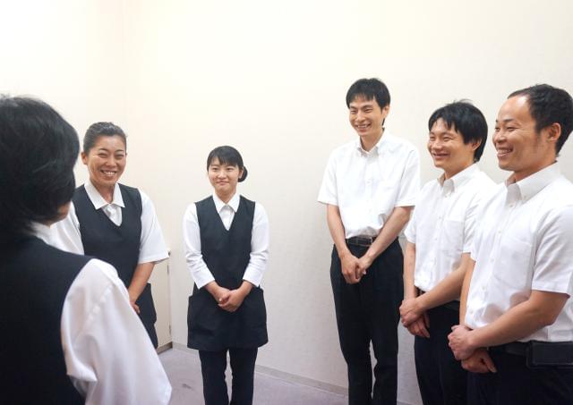 安心して長く働ける環境をご用意し、皆様をお待ちしています。