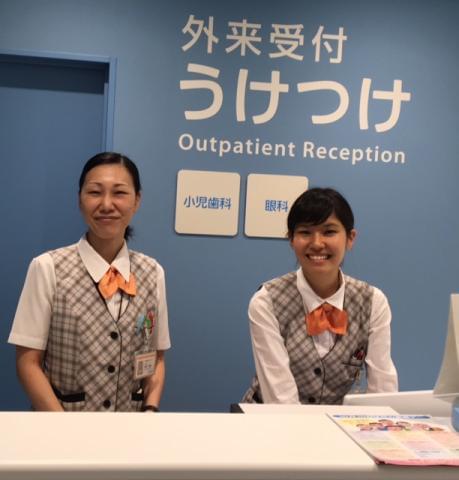 患者様を明るい笑顔で診察室に案内したり、医師や看護師からの連絡事項をお伝えしたり、「ありがとう」の言葉がやりがいです!