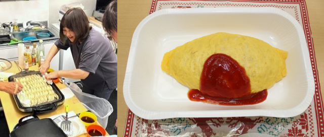 ▼▽社内の懇親会で餃子一気に60個焼き！▽▼