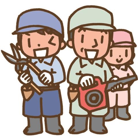 豊中市他/【緑化保全(植栽)4Hパート】;樹木伐採、薬剤散布、剪定、草刈他緑化保全(植栽);樹木伐採、剪定、草刈、薬剤散布他/休日出勤の場合あり