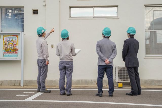 これからも継続して無事故第一!
会社全体で安全対策に取り組んでいます。