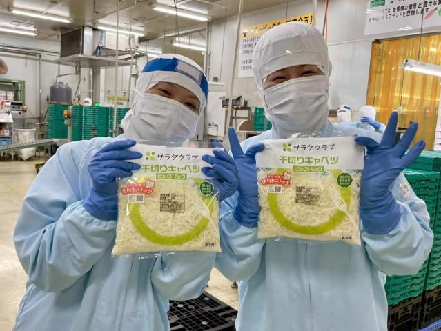 ＜夜勤で野菜の袋詰め等の軽作業！＞駅近で通勤ラクラク！未経験者大歓迎！長期スタッフ募集！食品製造スタッフ