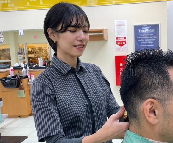 hannan barber shop （キャンプ・コートニー）