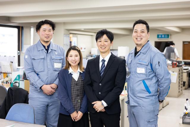 昇給・賞与は、業績により「ません」！
社員の頑張りへ、見える形で十分に応えます。