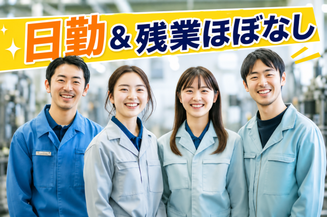 幅広い年齢層の男女活躍中◎丁寧に教えますので未経験でも安心です!
