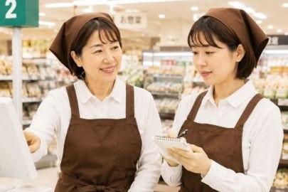フリーターさん歓迎！未経験でも≪時給1200円≫スタート！土日祝メインのお仕事です！食品レジスタッフ【お仕事NO．6766】