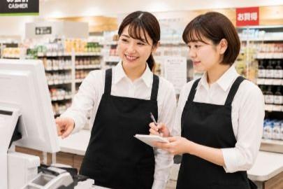 ラストまで勤務できる方急募！事前研修充実◎お仕事はレジのみなので覚えやすい！食品レジスタッフ　【NO．6698】