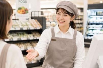 未経験でも時給1315〜1415円◎土日祝のみの勤務も大歓迎！マルイ内食品レジ♪♪レジスタッフ【お仕事NO．7736】