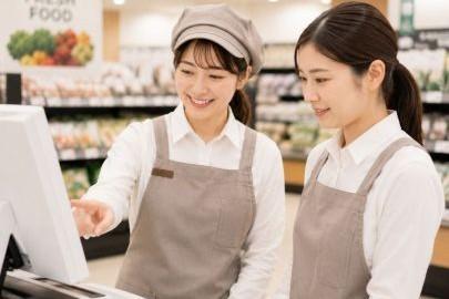 日祝は時給UP！21:30まで入れる方積極採用！未経験歓迎の食品レジスタッフ募集♪♪レジ接客/5346