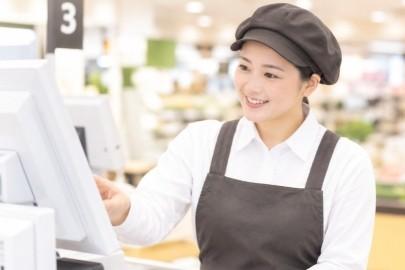 夕方17時〜勤務できる方大歓迎！2週間毎の希望シフト制★生鮮フロアレジスタッフ♪レジ接客・お客様サポート【お仕事NO．7862】