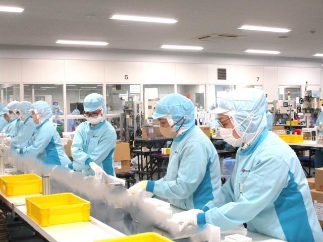 プライべートと無理なく両立できる好環境!
感染症対策もしっかり行っています◎
※入社日ご相談ください