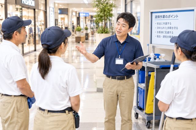 皆で協力して快適環境を作ってます。