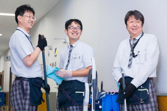 【清掃☆東京都中央区京橋のオフィスビル：朝2.0ｈ】WワークOK/60代男性いきいき活躍中/駅チカ♪オフィスビルの日常清掃