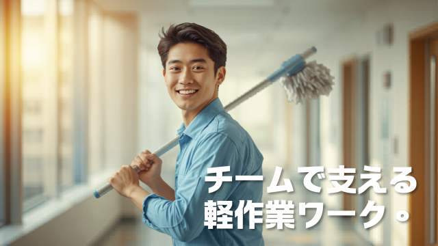 現場同行から丁寧に育成。工事も清掃も、幅広いスキルが身につきます。
平均勤続15年の働きやすい職場です。