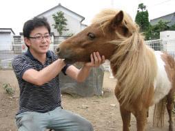 敷地内には動物がいるので、触れ合いに癒されます♪