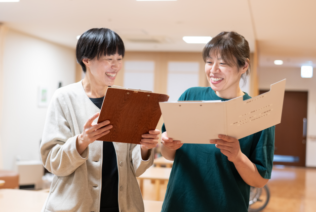 入居者様が就寝中になりますので静かな雰囲気の中でのお仕事です◎バタバタ感はありませんよ♪