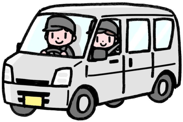 軽ワゴンでの配送なので普通免許があれば、安心して配送できます。