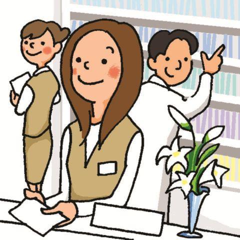 資格や経験は不問です♪人気の病院内の受付事務!
明るく笑顔で対応できる方をお待ちしています!