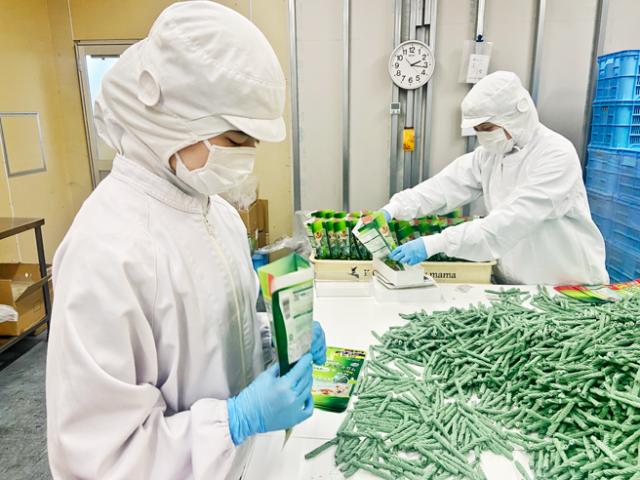 ほとんどが主婦スタッフ！
気さくな人ばかりで、すぐに打ち解けられますよ♪