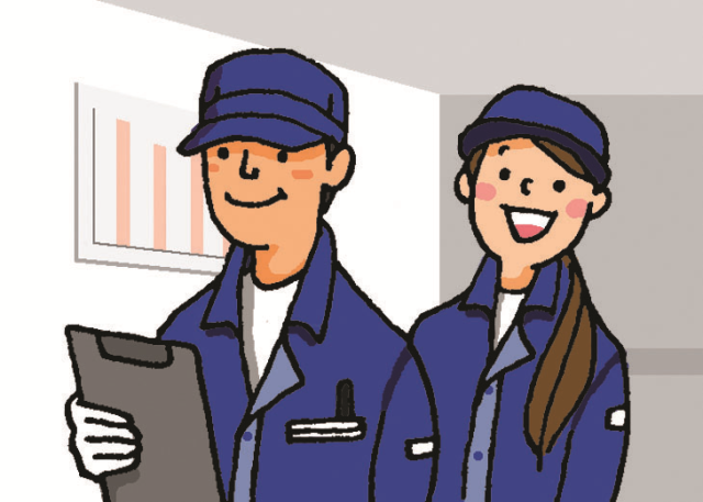 時給1300円!親切指導が自慢の会社です!