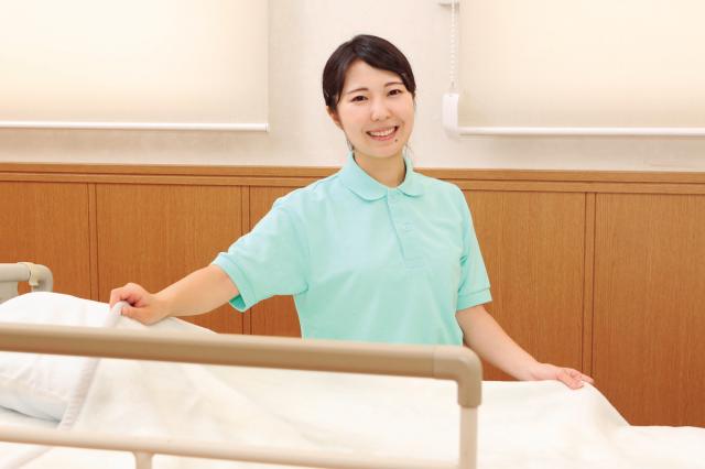 2025年3月に新築・移転した清水さくら病院での看護助手／時給1300円〜1450円／月収22万以上清水さくら病院の看護助手