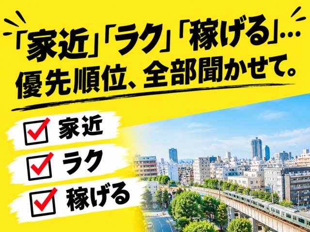 あなたのキャリアづくりを全力応援！
サポート体制は万全です◎