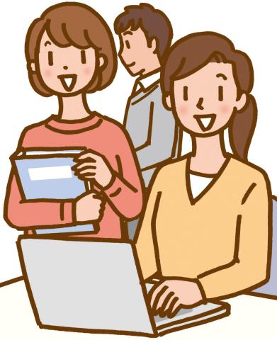 30代〜50代のスタッフが活躍中!
Excelを使用できる方は喜んでお迎えします!
