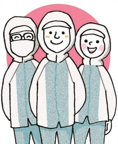 年末に稼働したばかりの事業所内は非常に清潔で、居心地抜群。仕事にしっかり集中できます