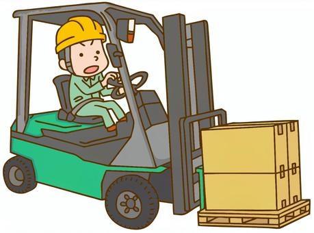 フォークリフトのお仕事です、稼ぎたい人　大歓迎！バイク部品　出荷作業