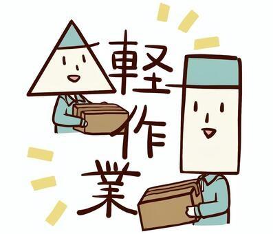 包装、梱包、ピッキング等をお願いします。