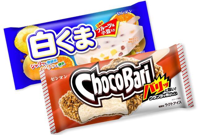 「白くま」「チョコバリ」などの人気商品ばかり。周りの人にも自慢したくなっちゃうお仕事です♪