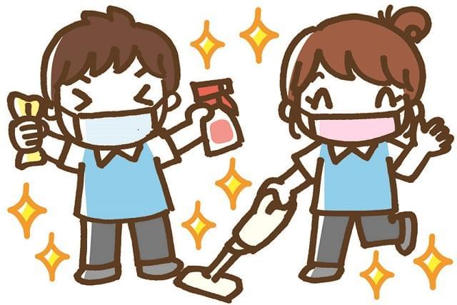 社員寮の清掃業務
