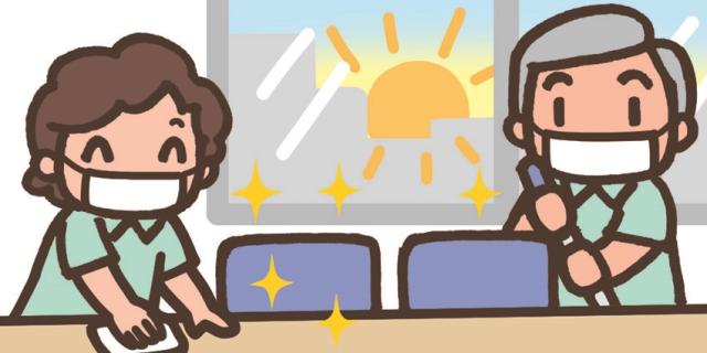 お掃除の好きな方をお待ちしております!
適度にカラダを動かしながら健康的に働けます♪