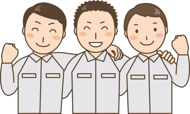 20〜50代位の男性活躍中です。
入社後はしっかりサポートしますので安心◎
業界未経験でも、やる気があれば活躍できます!
一緒に働きましょう。