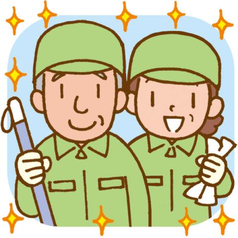 【日常清掃】平日の午前中で働きやすさ抜群！中高年活躍中。車・バイク・自転車通勤OK日常清掃スタッフ