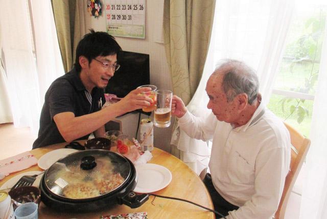 新築の木造平屋建て、室内は明るくキレイで安全にも充分配慮されています。