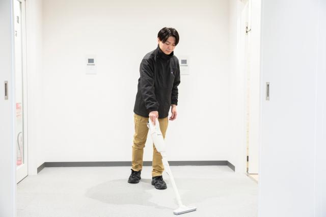 身体を動かす清掃ワークは運動がてらに始める方も多いですよ。♪