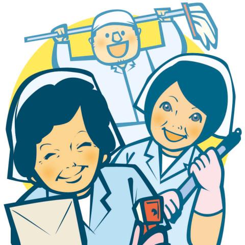 新横浜駅徒歩1分！オフィスビルの清掃／朝の3時間のみ、土日祝休み／家事やWワークとの両立にも最適◎清掃スタッフ（事務所内の清掃）