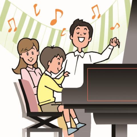 私たちが心がけているのは、「良いところを伸ばす指導」。
音楽を好きになってもらうことが一番です♪